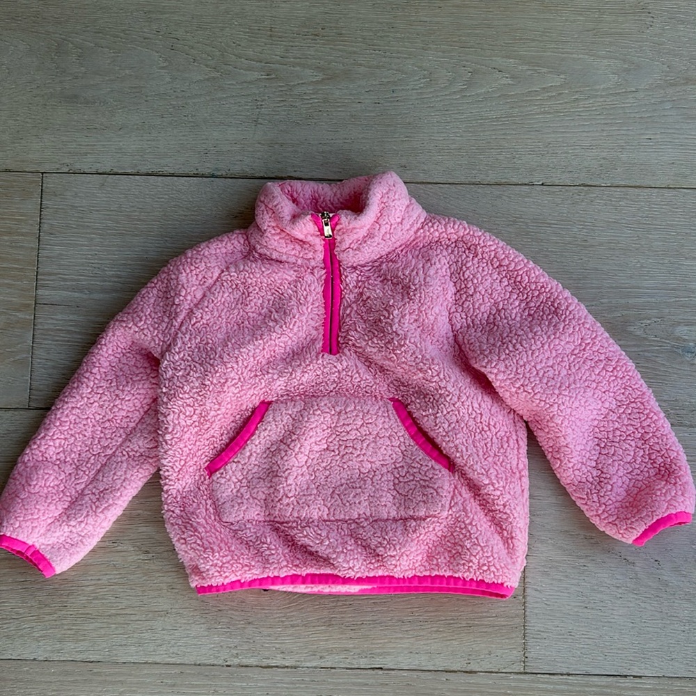 Lilly Pulitzer Girls Sherpa Sweater Size 2-3